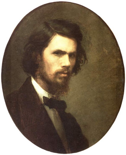 Image - Ivan Kramskoi: Self-portrait (1867).
